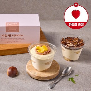 코만스 리얼 밤티라미수 세트 (120g x 2팩), 120g, 2개