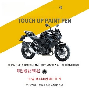 가와사키 Z400 연료 탱크 엔진 가드 쉘 스크래치 수리 흠집제거 스크래치매니큐어, 메탈 스파크 블랙(2021년)(색상 택1), 1개