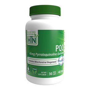 헬스스루뉴트리션 PQQ 40mg 베지 캡, 1개, 30정