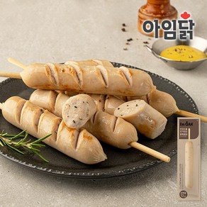 아임닭 맛있는 닭가슴살 소시지 꼬치 블랙페퍼 6/15/30, 30개, 70g