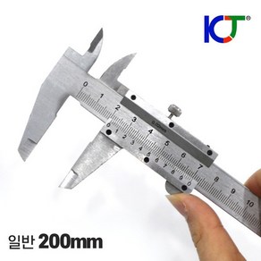 KCJ 버니어 캘리퍼스 아날로그 노기스 일반형 200mm, 1개