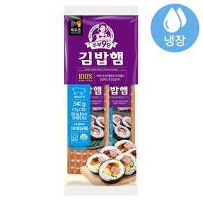 목우촌 주부9단 김밥햄기획, 일반포장 동절기만, 2개, 170g