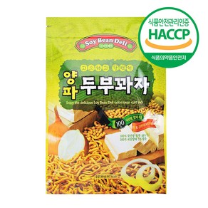 [HACCP/백화점판매] 소이빈델리 양파두부꽈자90g, 1개, 90g