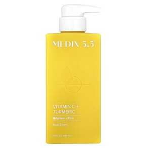 Medix 5.5 바디 크림 비타민C + 강황 444ml(15fl oz), Medix 5.5 바디 크림 비타민C..., 1개, 444ml