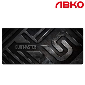 앱코 SUITMASTER 게이밍 장패드 GSM-350B, 블랙, 1개