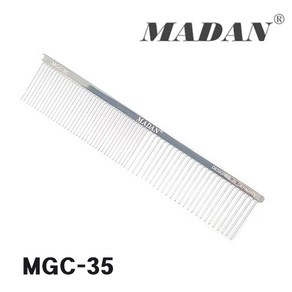 마단 콤 MGC-35 Comb 표준형 파인/코스콤 디자인저먼 일바빗 학원콤, 1개, Silve