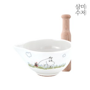 [삼미] 무민 더키친 절구통 중 500ml, 상세 설명 참조, 1개