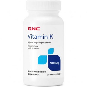 지앤씨 비타민 K 100mcg 180정 GNC Vitamin K, 1개