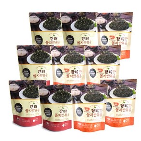 장터 돌자반+새우멸치돌자반 김가루, 40g, 10개