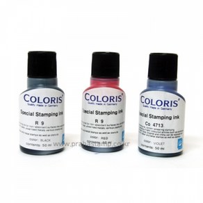 독일 콜로리스(colois)속건성 불멸잉크(50ml), 빨강