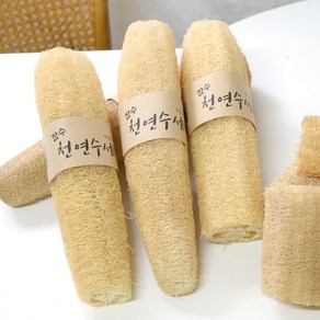 자연에서 온 수제 장수 천연수세미 열매 1개