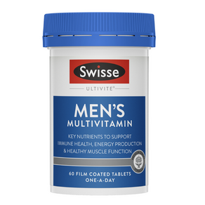 해외 스위스 Men's Ultivite 멀티비타민 60 Tablets swisse, 1개, 60정