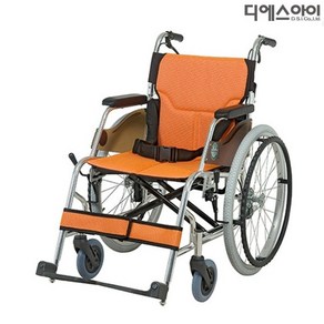 알루미늄 통타이어 휠체어 DS-501A(PU) 보장구, 1개