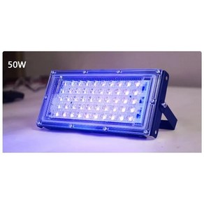 UV LED 블랙라이트 50W 100W 형광 야광 물감 놀이 행사용 무대, 50와트, 1개