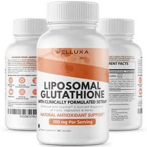 글루타치온 Liposomal Glutathione (Setia® 700 mg) - Glutathione - Glutathion B07TWBLVQ2, 60정, 1개