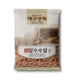 대구상회 국내산 찰수수쌀, 1kg, 1개