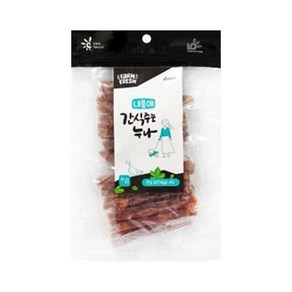 내품애 닭고기 오리고기 강아지 육포 간식 180g