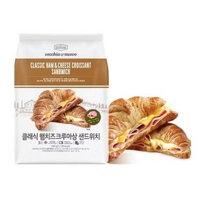 베키아에누보 햄치즈 크루아상 샌드위치 300g (100gx3팩), 1개