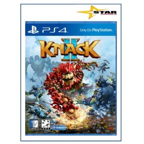 [미개봉 우체국택배] PS4 낵2 KNACK2 [정식발매 한글판] 플스4 플레이스테이션4 새상품 실물CD