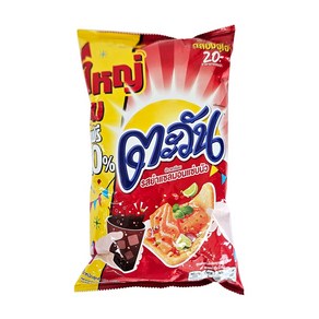 태국 Tawan 연어 스파이시 샐러드 타피오카칩 봉지과자 67g / Tapioca Chips Salmon Spicy Salad Flavour