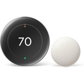 Google Nest Leaning Themostat(4세대) with Nest Tempeatue Senso(2세대), 폴리쉬드 실버