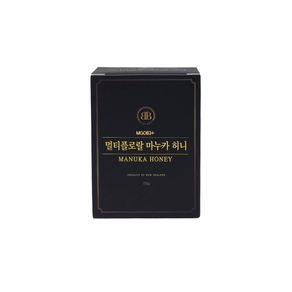 [블레스바디] MGO83+ 멀티플로랄 뉴질랜드 100% 마누카 허니 마누카꿀, 1개, 250g