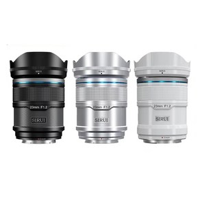 시루이 23mm 33mm 56mm F1.2 APS-C 스나이퍼 오토포커스 렌즈, 소니 E, 화이트