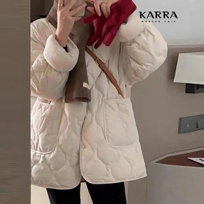 KARRA (77까지)패턴루즈포켓점퍼_A4W0038