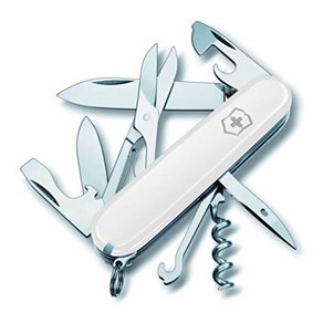 VICTORINOX (빅토리 녹스) 나이프 등산 용품 산악인 WH (구명 : 여행자 WH) [보증 첨부] 1.3703.7, 1개