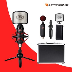 [INFRASONIC] 인프라소닉 UFO XLR 스튜디오 콘덴서 마이크 에일리언 레드 Alien RED