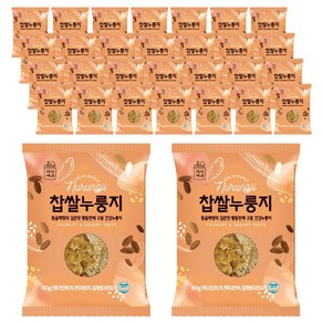 미식백과 찹쌀 누룽지 60g, 30개