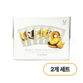 [선물추천] 딜라이트 프로젝트 베이글칩 5종 컬렉션, 2세트, 280g