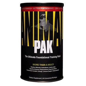 Univesal Animal Pak 애니멀 팩 - NEW, 1개