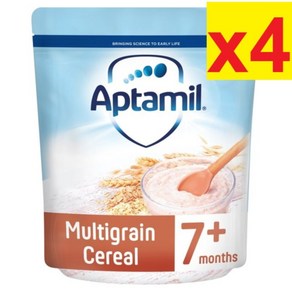 200g 4개 압타밀 멀티그레인 시리얼 이유식 7개월 이상 Aptamil Multigrain Cereals
