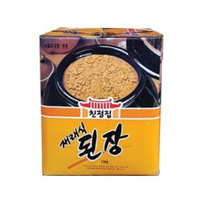 친정집 재래식된장, 1개, 14kg