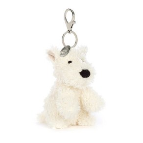 Jellycat 젤리캣 키링 Muno Scottie Dog 스코티 도그 강아지 백참, 묵인하다, 1개