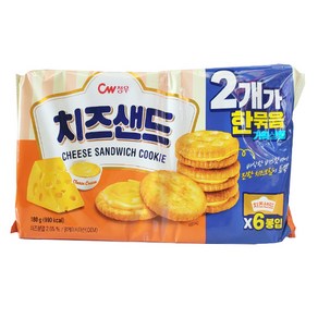 청우식품 치즈샌드 180g x 2개 / 묶음상품입니다