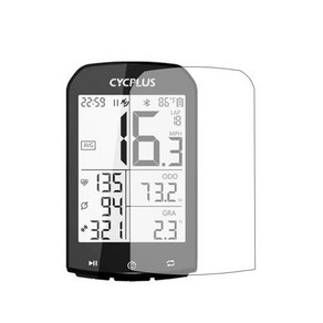 투명 화면 보호기 커버 보호 필름 CYCPLUS M1 GPS 사이클링 자전거 속도계 자전거 컴퓨터 액세서리 3 개, 한개옵션0, 3개