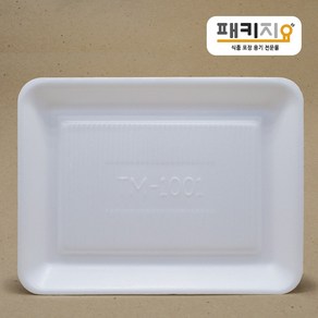 패키지요 스티로폼 사각트레이 1001호 600개, 1개