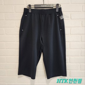 [행텐주니어] *인천점* 남여공용 6부 블랙 쿨텐션 트레이닝팬츠@@23년여름#초신상# @@간절기 입기좋음@@14420-038-442-69