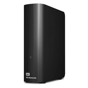 WD Elements Desktop 20TB 외장 HDD 플러그 앤 플레이 스토리지용 USB 3.0 (WDBWLG0200HBK-NESN), 20 TB