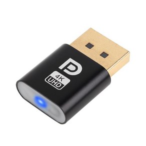 4K Displayport 더미 플러그 DP 가상 디스플레이 어댑터 EDID 헤드리스 고스트 에뮬레이터 데스크탑 액세서