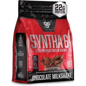 BSN 신타 6 Syntha-6 10파운드 4.5kg 대용량 초코맛, 4.536kg, 1개