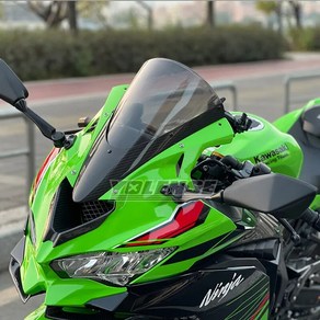 탄소 섬유 가와사키 ZX4R ZX4RR ZX25R ZX-4R ZX-4RR ZX-25R ZX 4R 4RR 25R 용 프론트 페어링 공기 흡입구 스탬핑 포트 쉘 커버, 1개