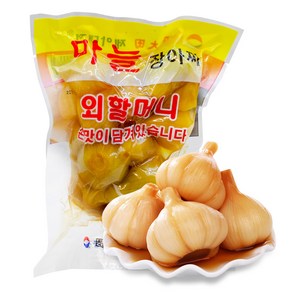 제아 마늘장아찌 400g 마늘장아치 절임 마늘 중국식품