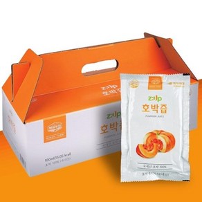남도미향 [복길농원]무안 늙은 호박즙 100ml x 30포, 남도미향 [복길농원]무안 늙은 호박즙 100ml x 3, 30개