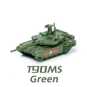 아르마타 메인 배틀 탱크 전차 조립 퍼즐 모델 모형 플라스틱 선물, 1개, 1. t90ms geen