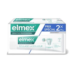 ELMEX SENSITIVE PROFESSIONAL Dentifice Dents Sensibles 75ml 2SET, 2개