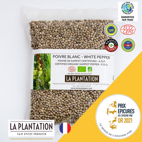 라 플랜테이션 캄폿 화이트 후추 대용량 500g [ LA PLANTATION ], 1개