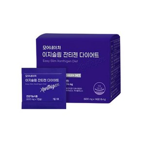 모어네이처 이지슬림 잔티젠 다이어트 6박스 600mg 14포 1개, 6개